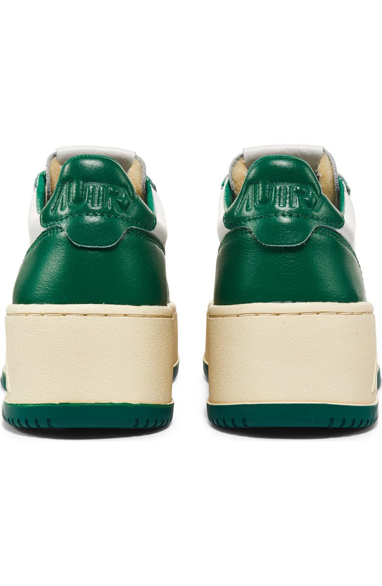 AUTRY Medalist Sneaker, Alternate, color, White/ Green