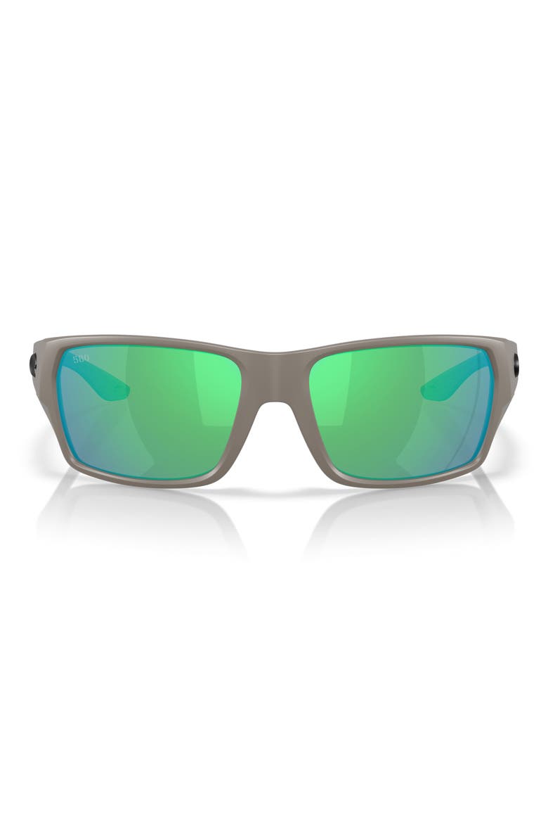 Tailfin 60mm Sunglasses, Main, color, MATTE OLIVE SHALE / GREEN 580G