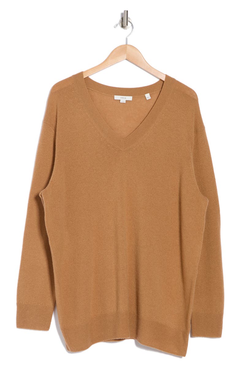Vince V-Neck Cashmere Sweater, Alternate, color,