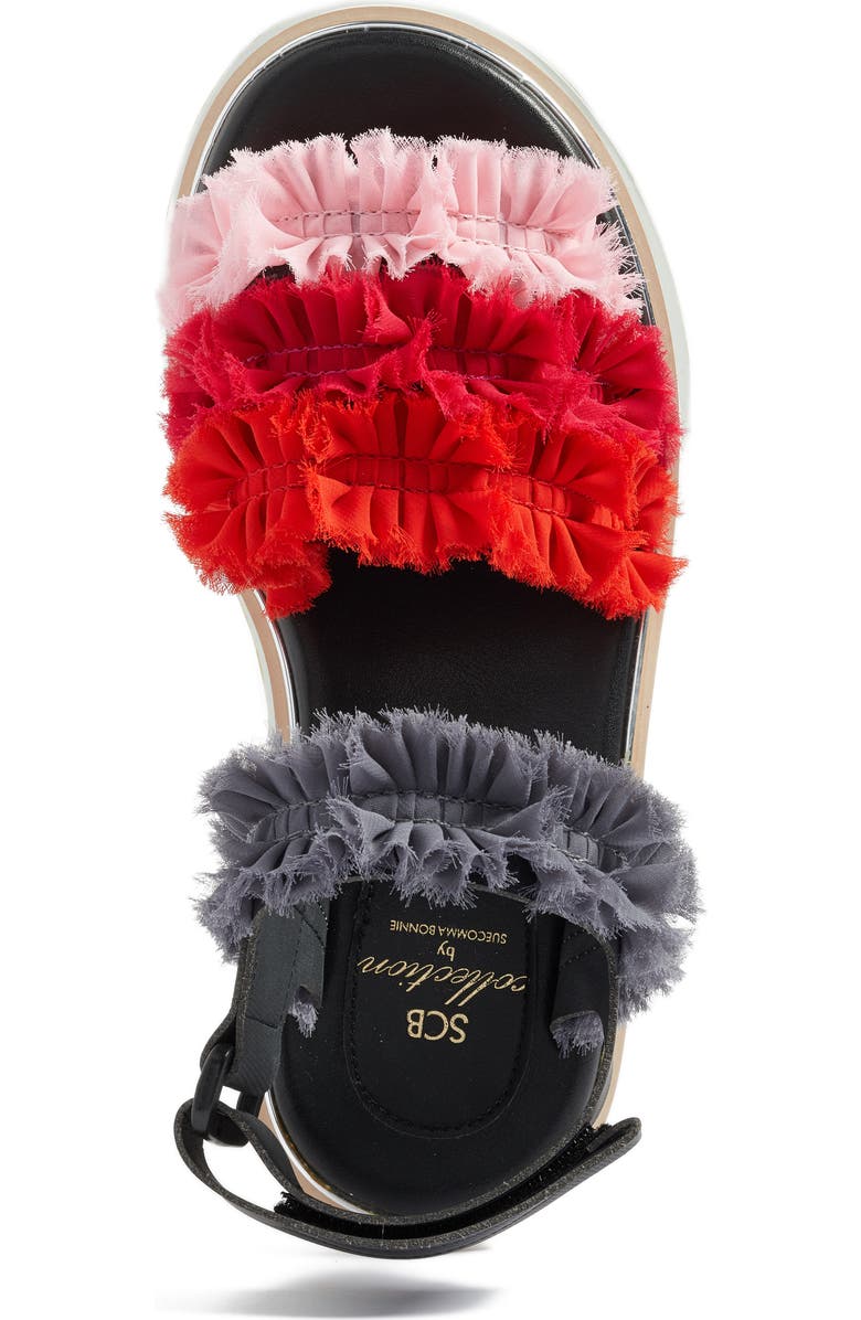 SUECOMMA BONNIE Frill Platform Sandal, Alternate, color,