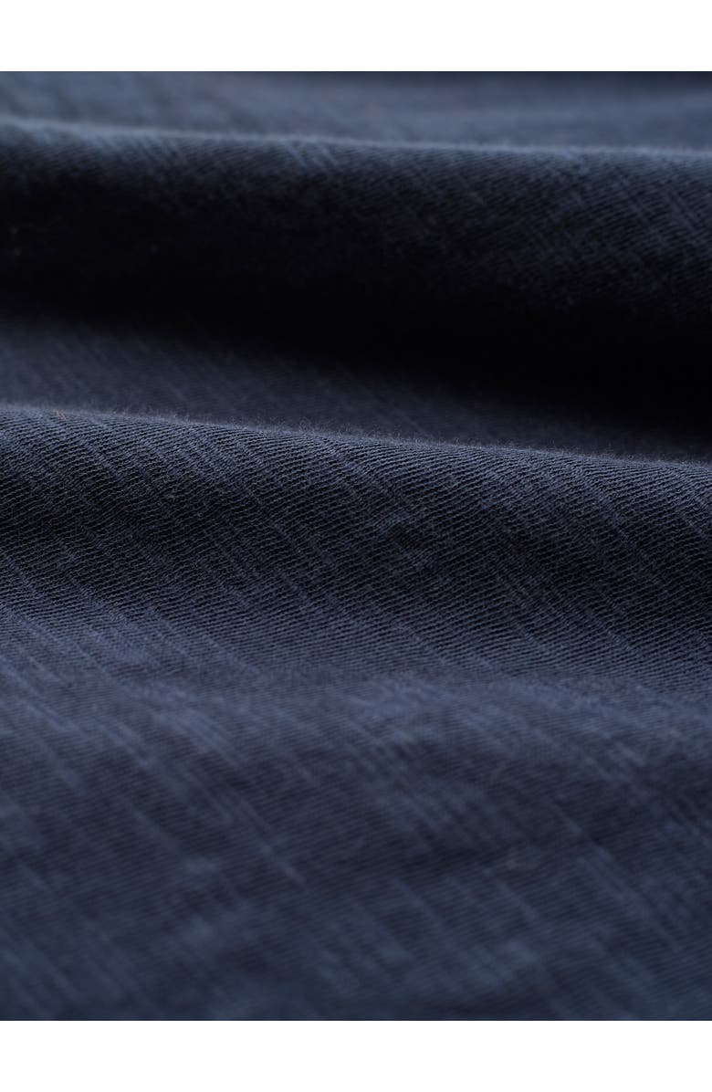 Celtic & Co. Slub Jersey Scoop Neck Henley Top, Alternate, color, Dark Navy