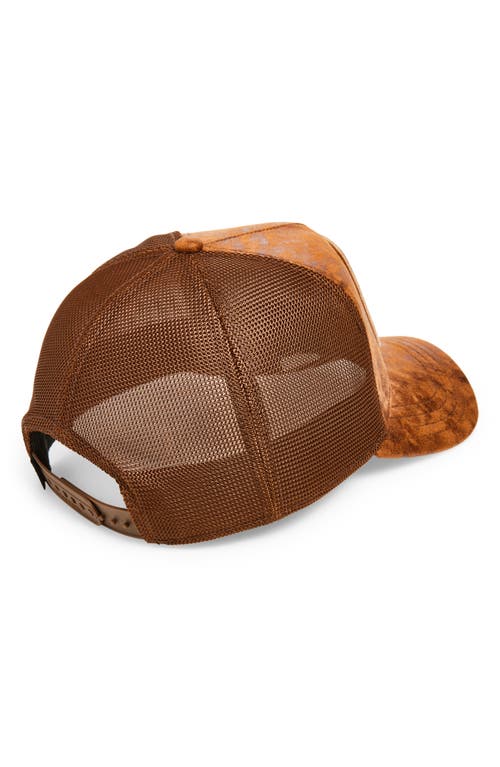 Goorin Bros . Storm Crow Snapback Trucker Hat In Brown
