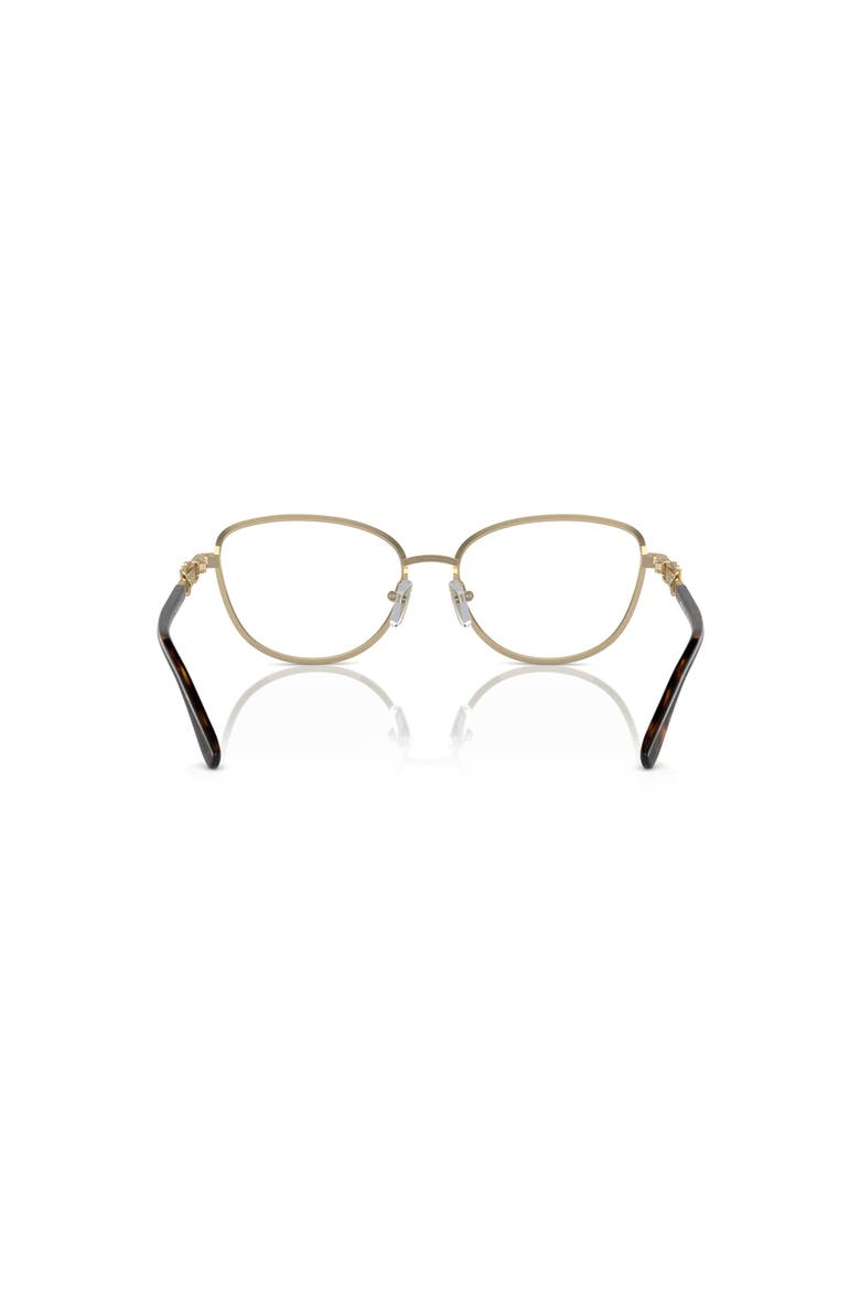 55mm Cat Eye optical glasses, Alternate, color, Gold