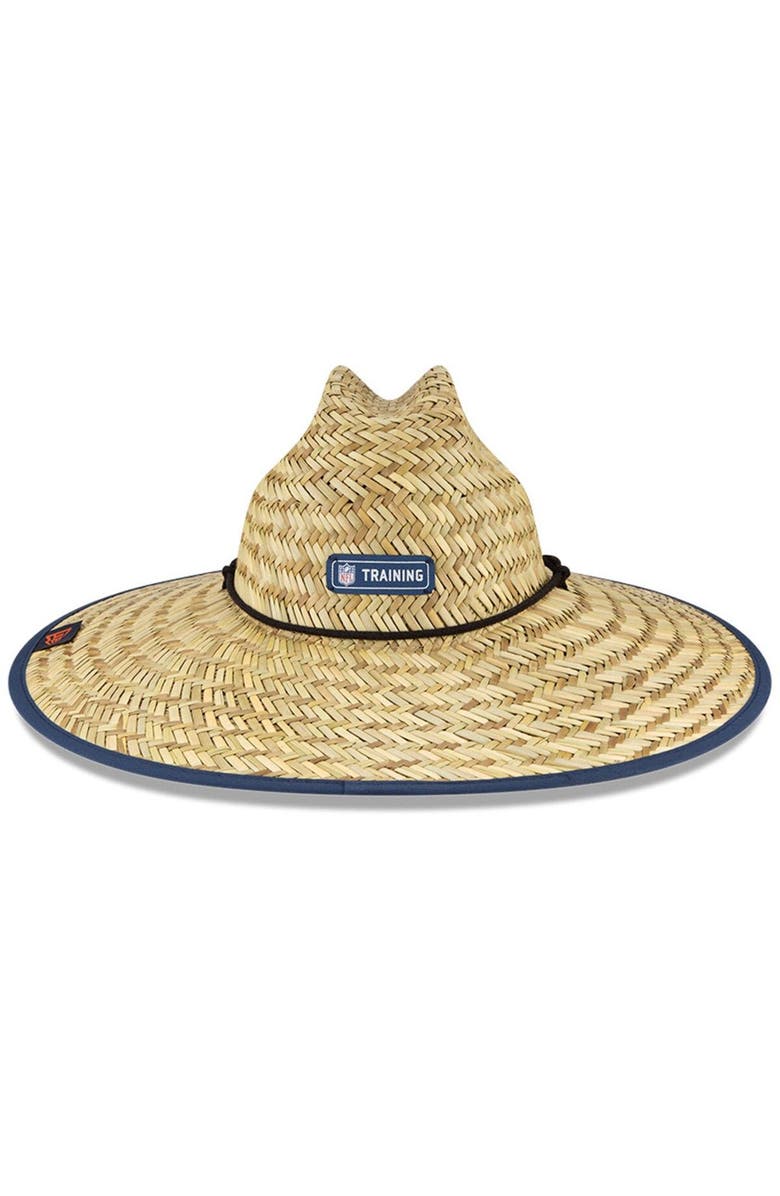 New Era Men's New Era Natural Denver Broncos NFL Training Camp Official Straw Lifeguard Hat, Alternate, color, 