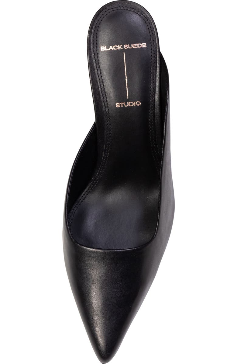 BLACK SUEDE STUDIO Icon Pointed Toe Mule, Alternate, color,
