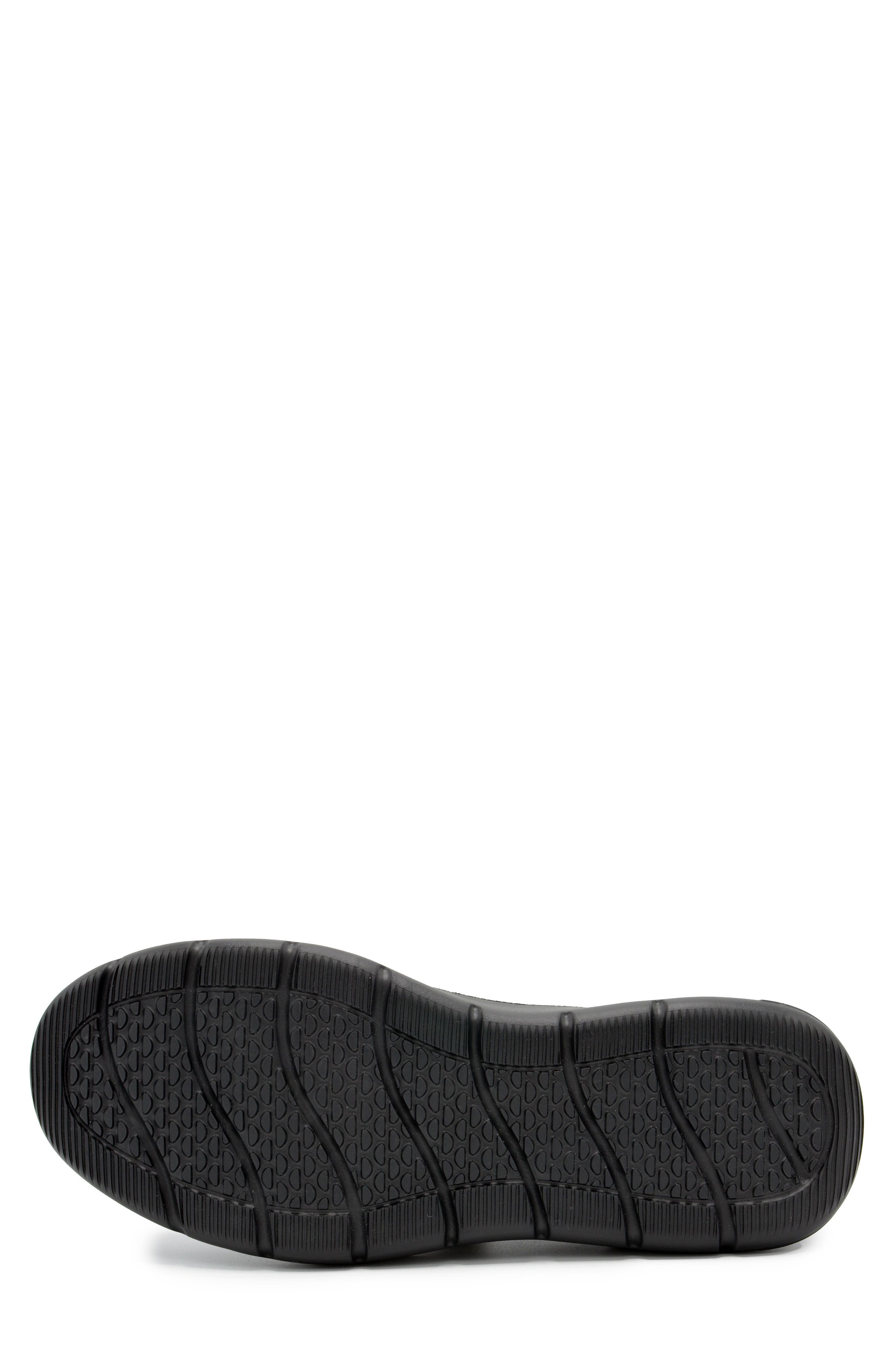 DELO Go Green Mesh Sneaker, Alternate, color, Black/ Black