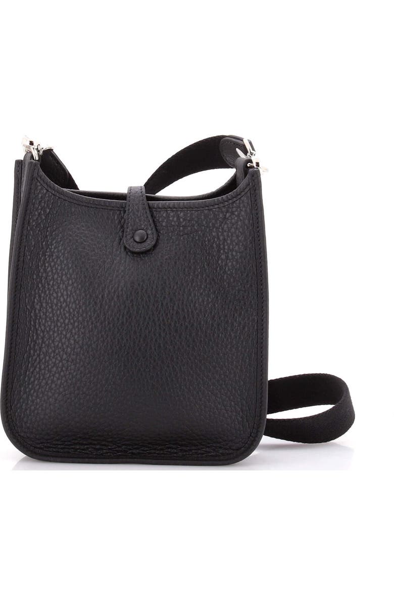 Pre-Owned Hermes Evelyne Bag Gen III Clemence TPM, Alternate, color, Noir