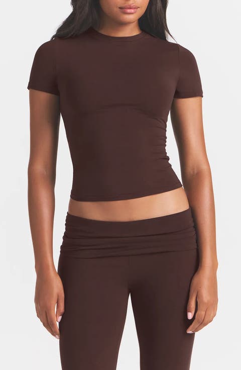 Stretch Cotton Jersey T-Shirt