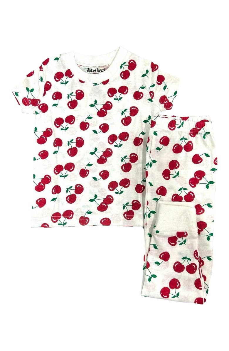 BenBen Girl's Shortsleeve Pajama Set, Alternate, color, 