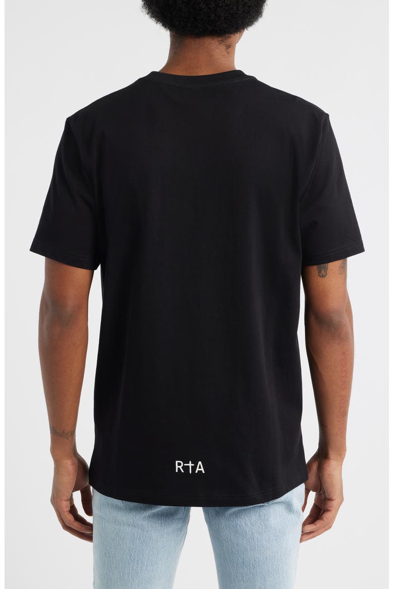 Liam Logo Graphic T-Shirt, Alternate, color, BLACK