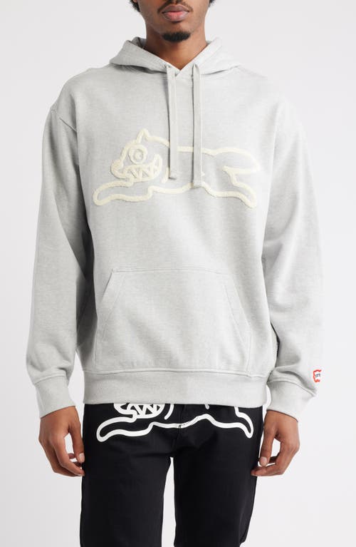 Icecream Sauce Logo Appliqué Hoodie In Gray