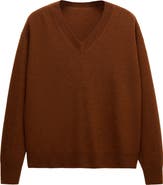 MANGO Wool V-Neck Sweater