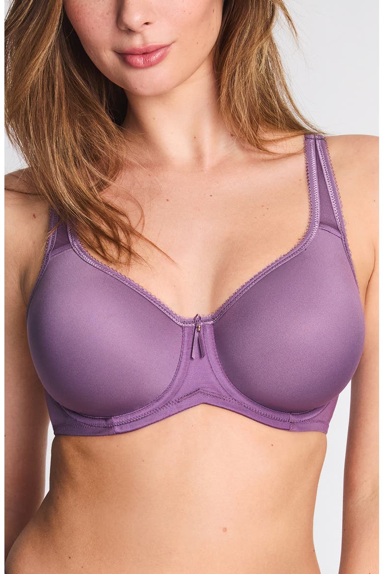 Basic Beauty Spacer Underwire T-Shirt Bra, Main, color, ITALIAN GRAPE
