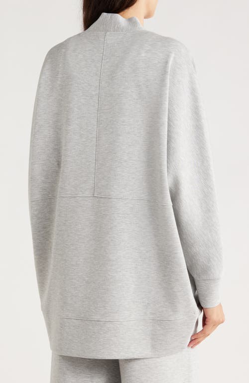 Caslon ® Long Sleeve Cocoon Cardigan In Gray