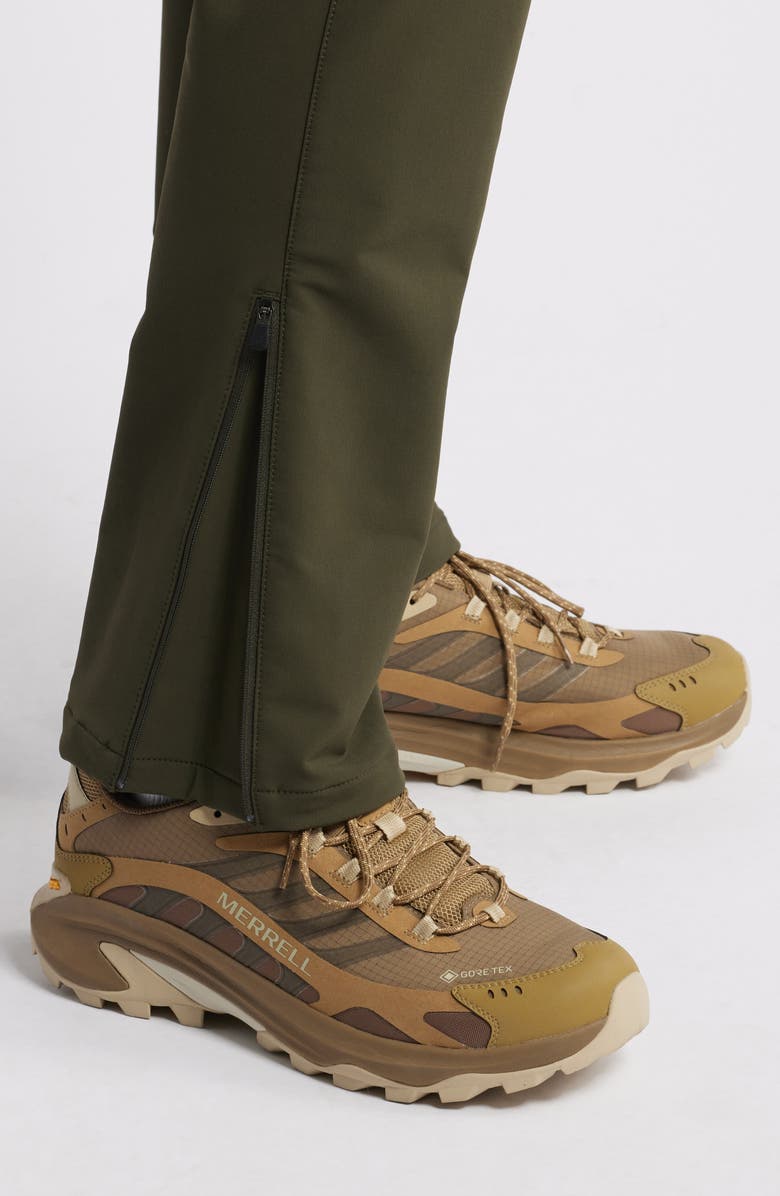 Fjällräven Abisko Winter Stretch Pants, Alternate, color, Deep Forest