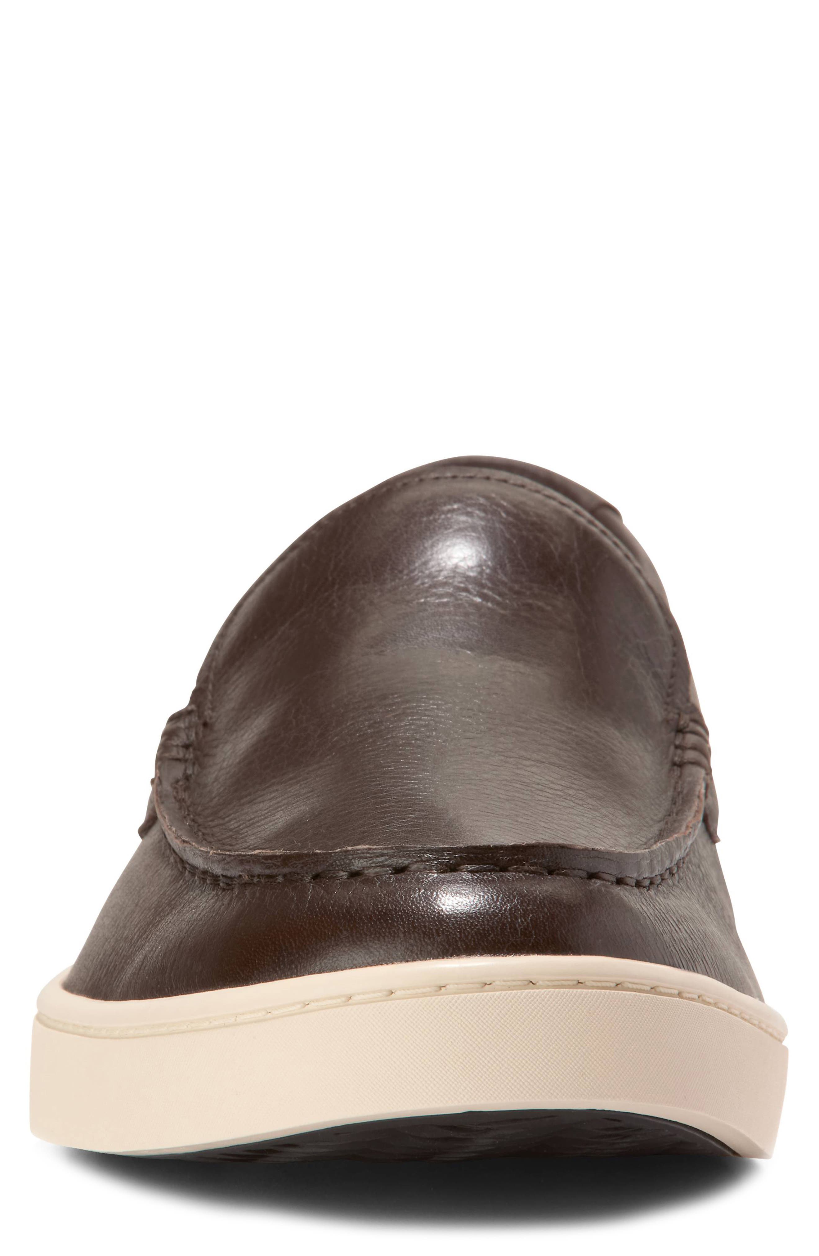 Cole Haan Pinch Weekend Venetian Loafer, Alternate, color, Dark Chocolate/ Angora