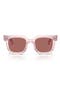  Shiny Transparent Pink / Brown