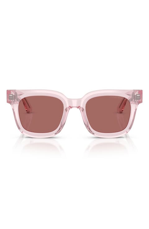 47mm Square Sunglasses
