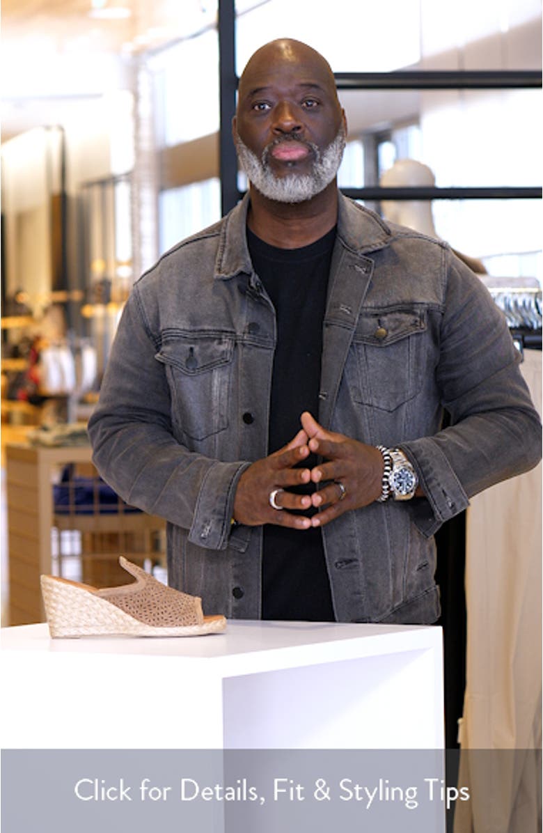 Nissa Espadrille Wedge Slide Sandal, sales video thumbnail