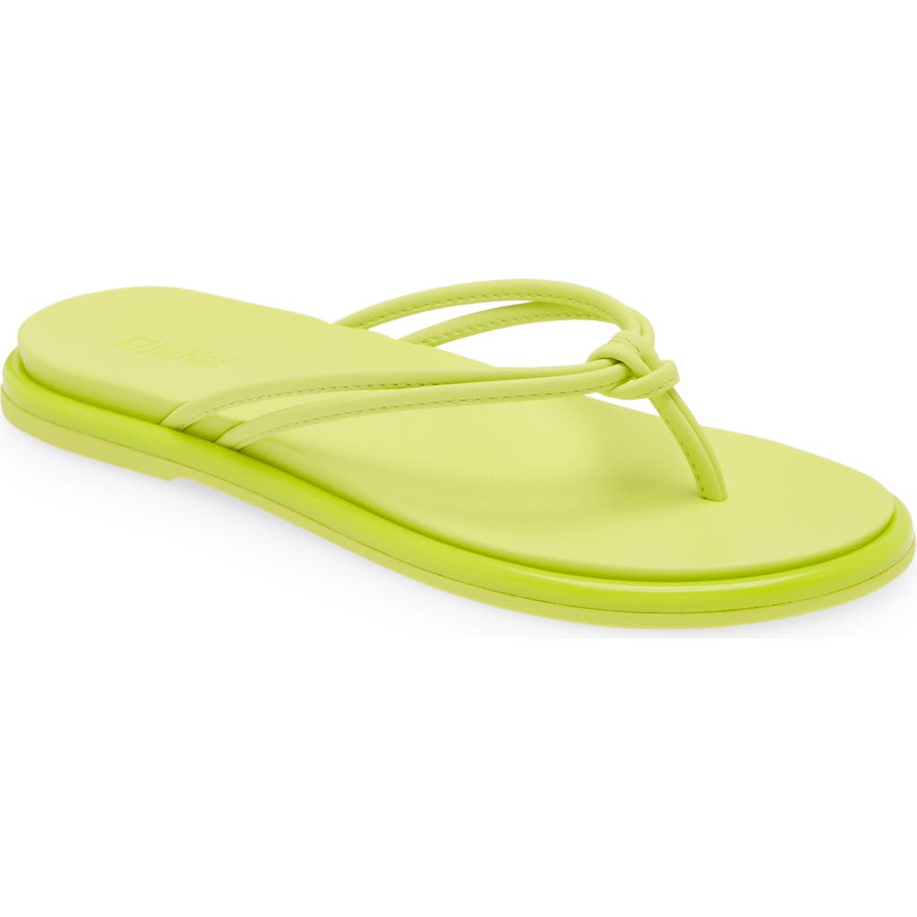 OluKai Aka Flip Flop in Citron /Citron  product