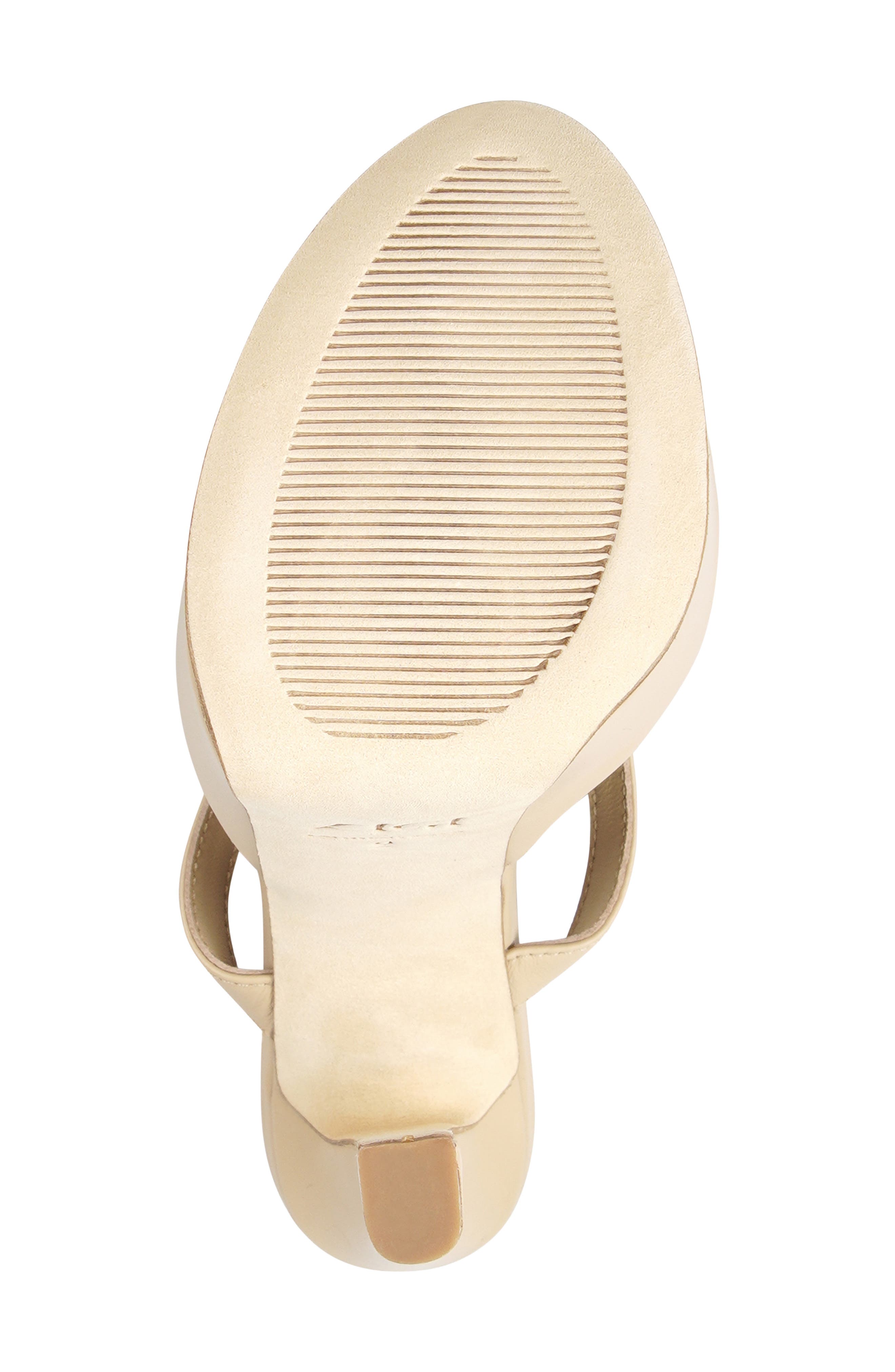 Ankle Strap Platform Sandal, Alternate, color, NATURAL LEATHER