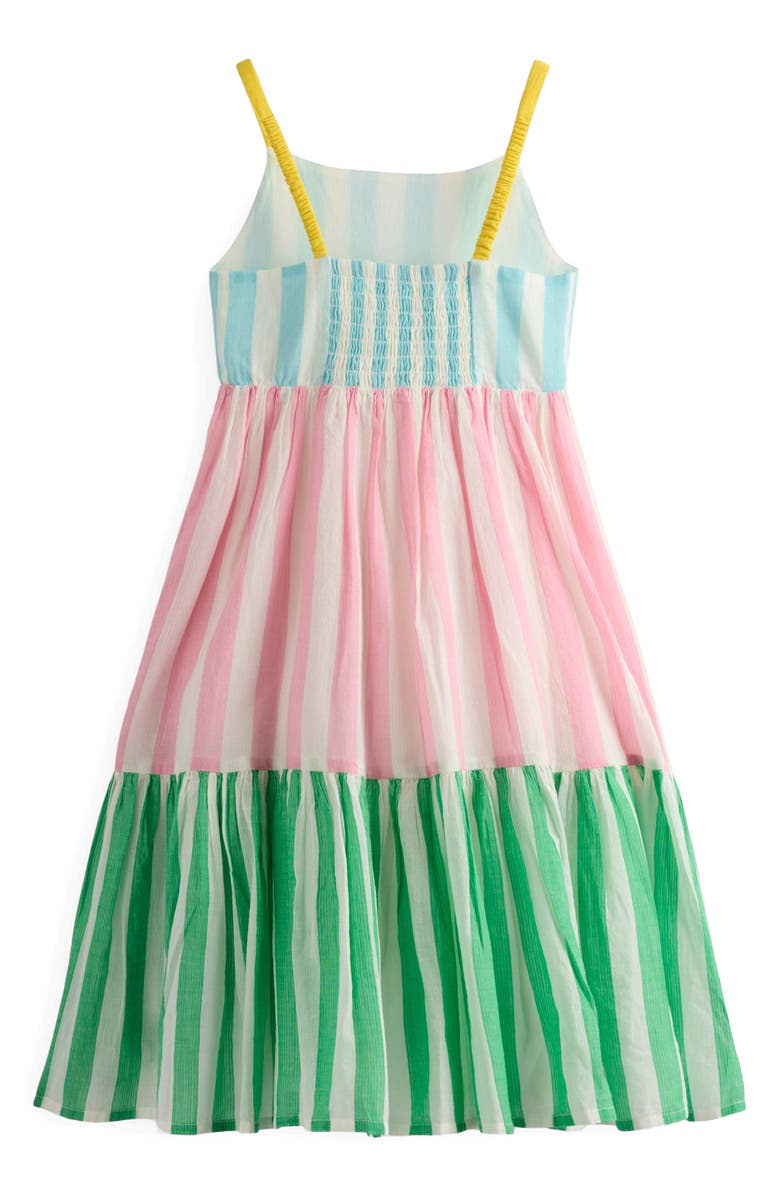 Mini Boden Kids' Aurelia Tiered Cotton Sundress, Alternate, color, 