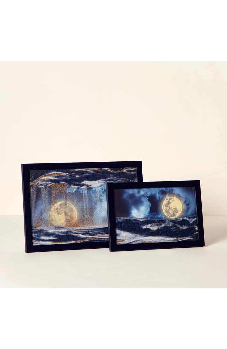 Uncommon Goods Harvest Moon Sand Art by Pitkin Stearns, Main, color, Midnight Blue