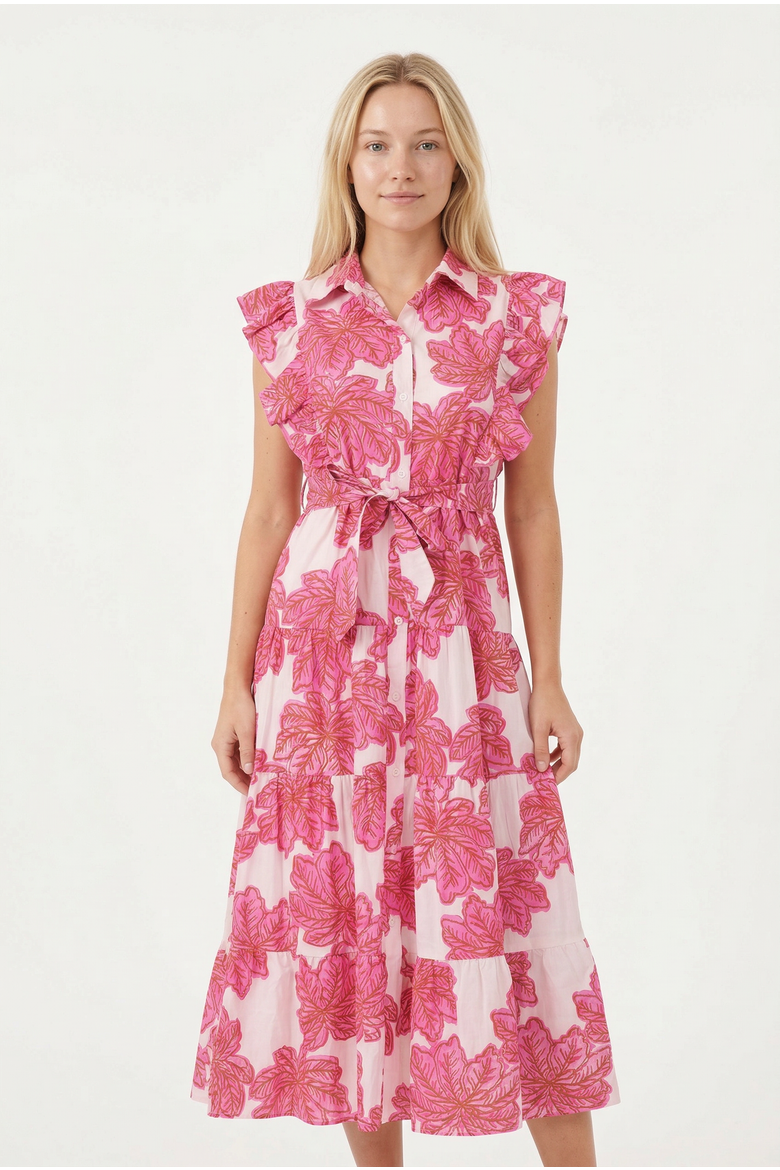 Cc Ernestine Maxi Dress, Main, color, Pink Eenika
