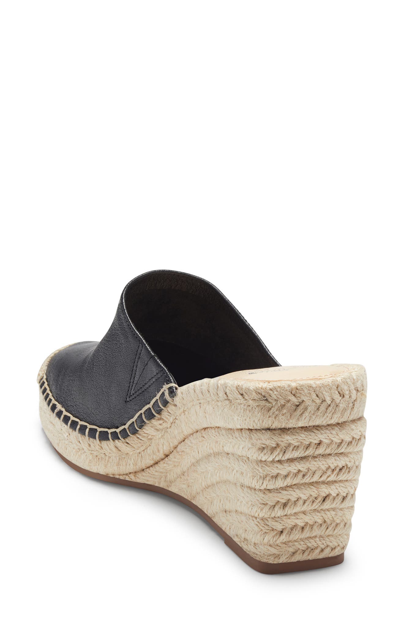 Kordinan Espadrille Mule, Alternate, color, BLACK
