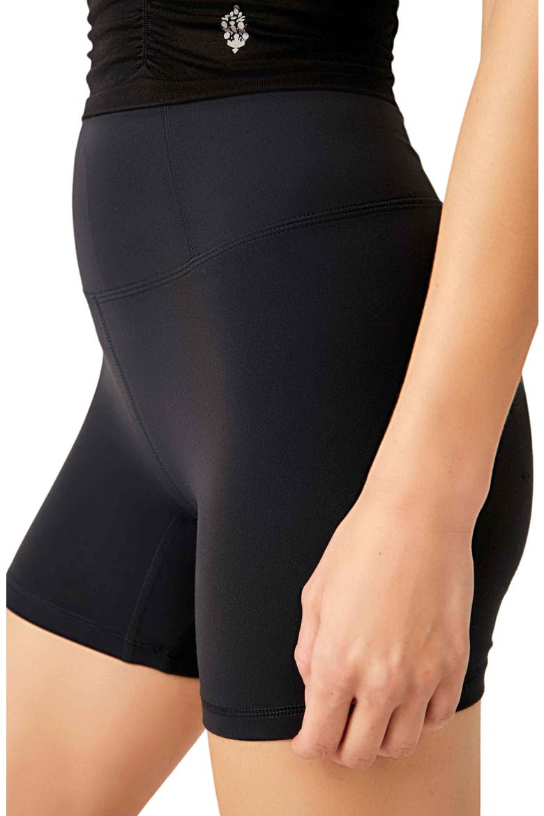 FP Movement Never Better Bike Shorts, Alternate, color, BLACK