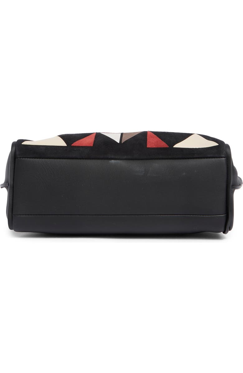 Longchamp Small Penelope Arty Handbag, Alternate, color, Red/Black