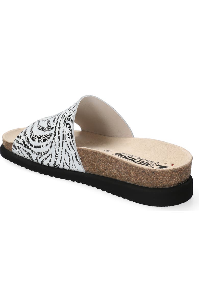 Mephisto Hanik Slide Sandal, Alternate, color, Silver Petra