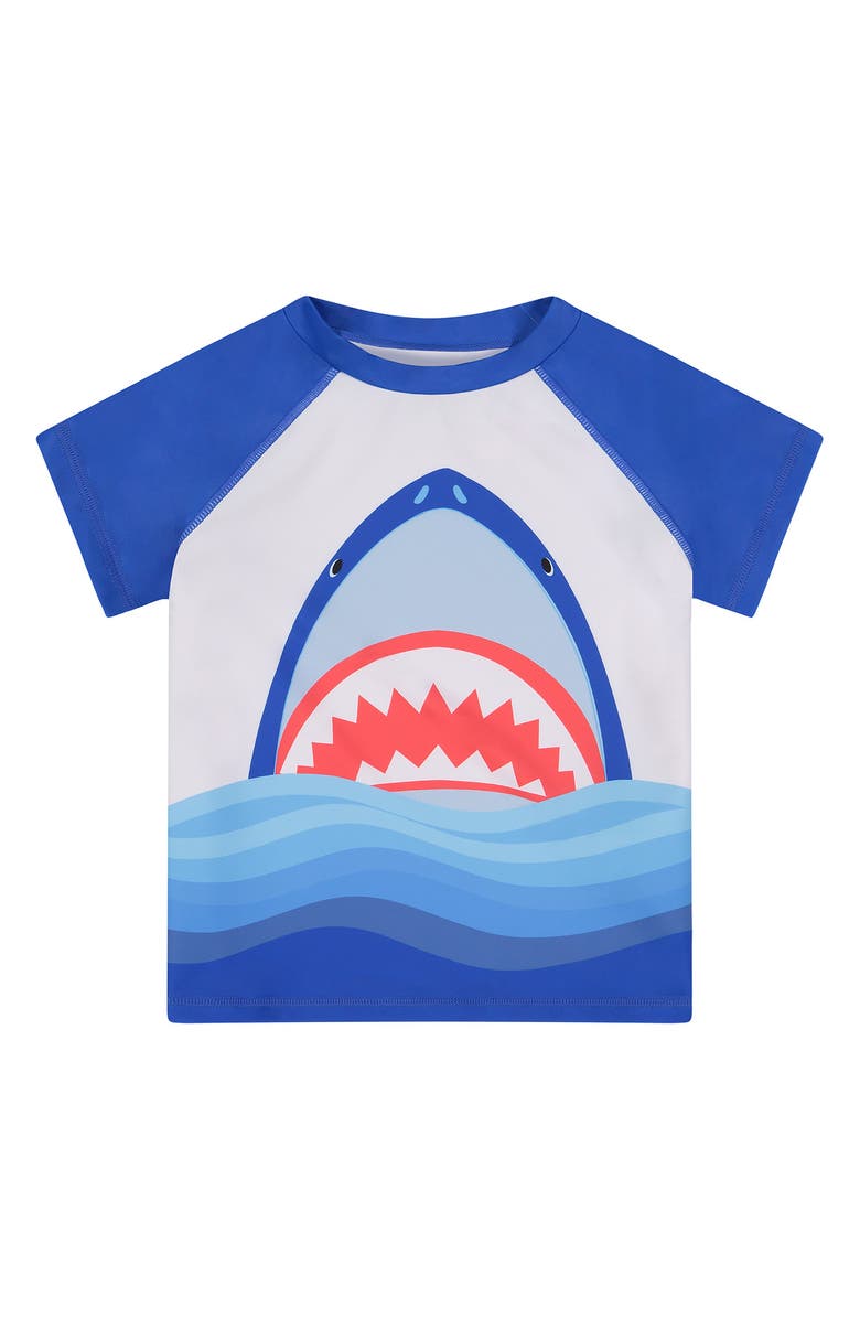 Andy & Evan ANDY AND EVAN Rashguard & Shorts Set, Alternate, color,