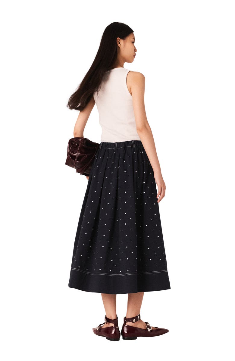 maje Rib knit tank top, Alternate, color, 