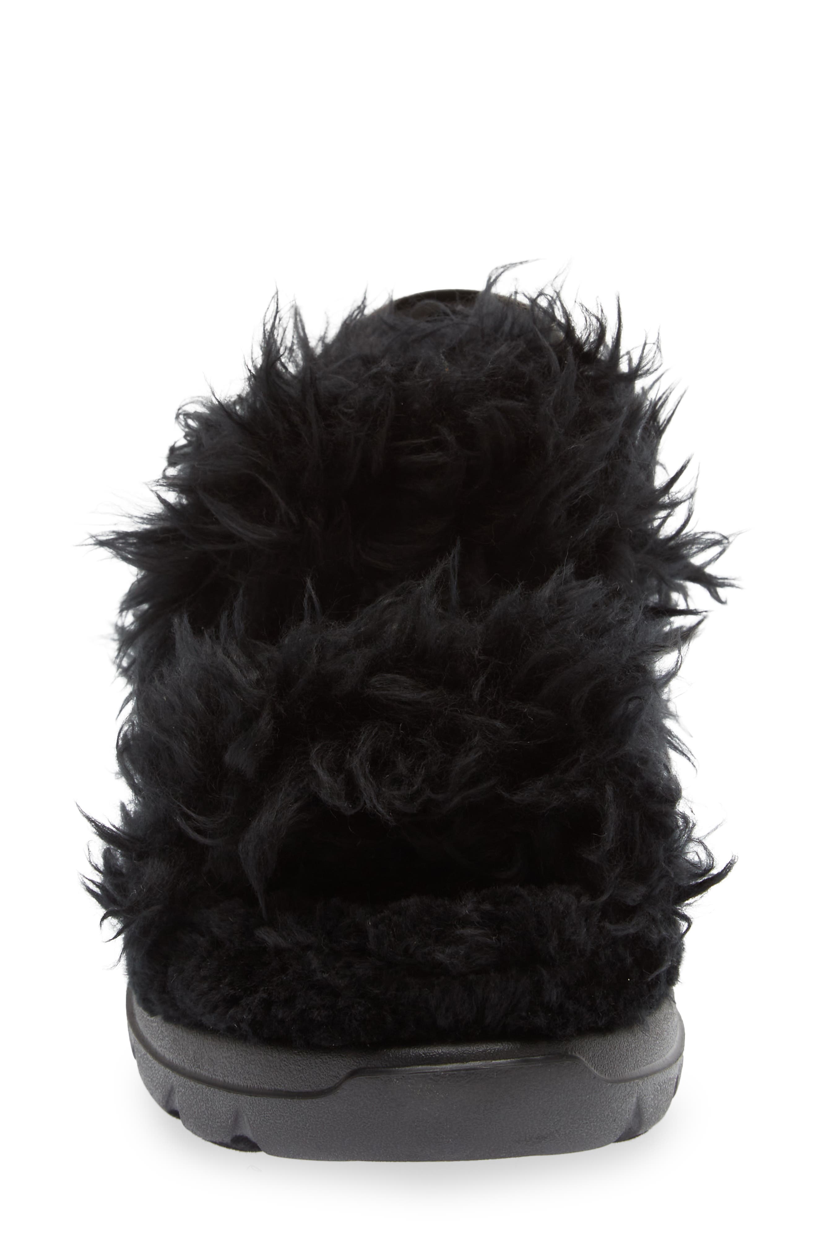 UGG<sup>®</sup> Fluff Sugar Faux Fur Sandal, Alternate, color, 