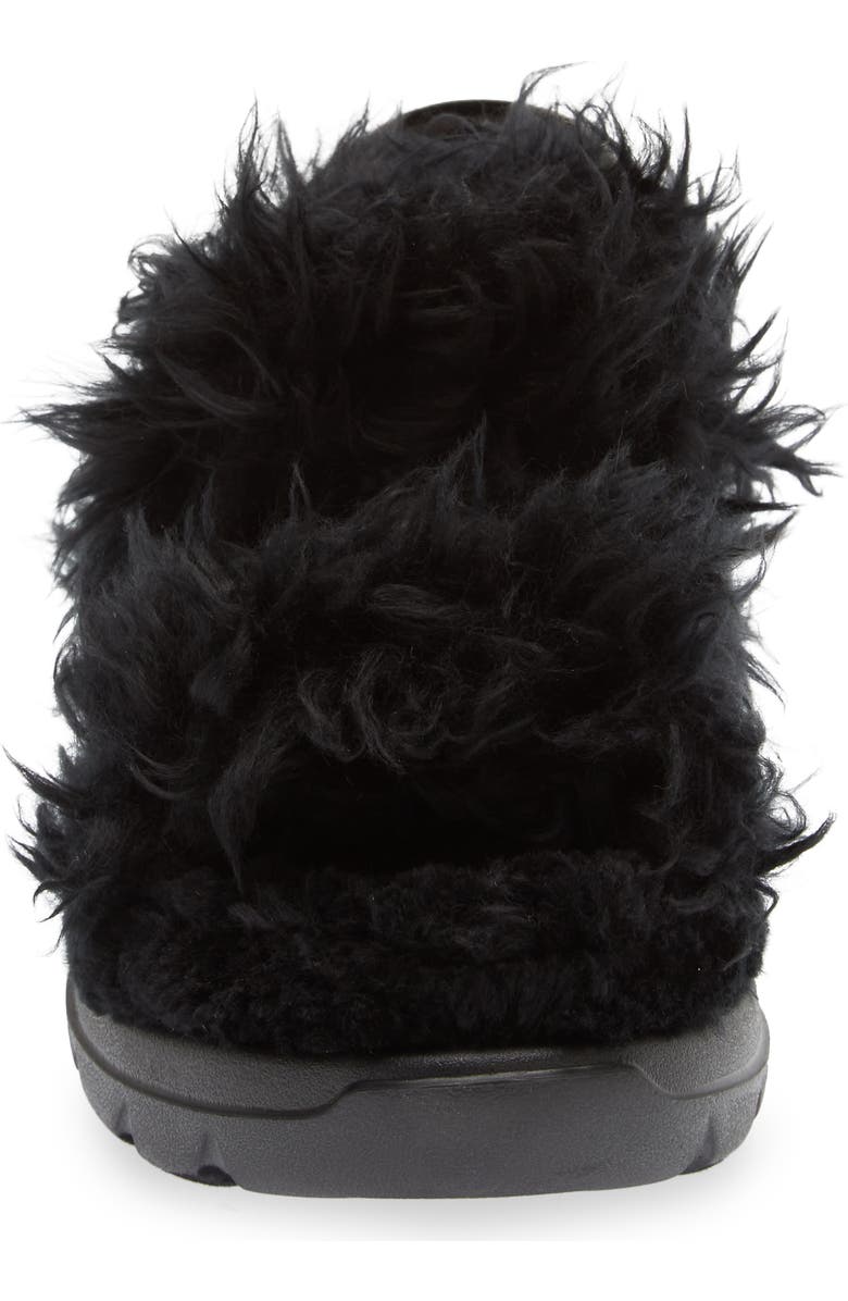 UGG<sup>®</sup> Fluff Sugar Faux Fur Sandal, Alternate, color,