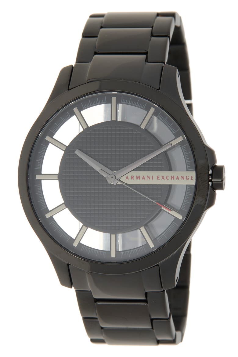 Men's Hampton Samurai Watch, 46mm, Main, color, BLACK