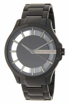 AX Armani Exchange Men's Hampton Samurai Watch, 46mm