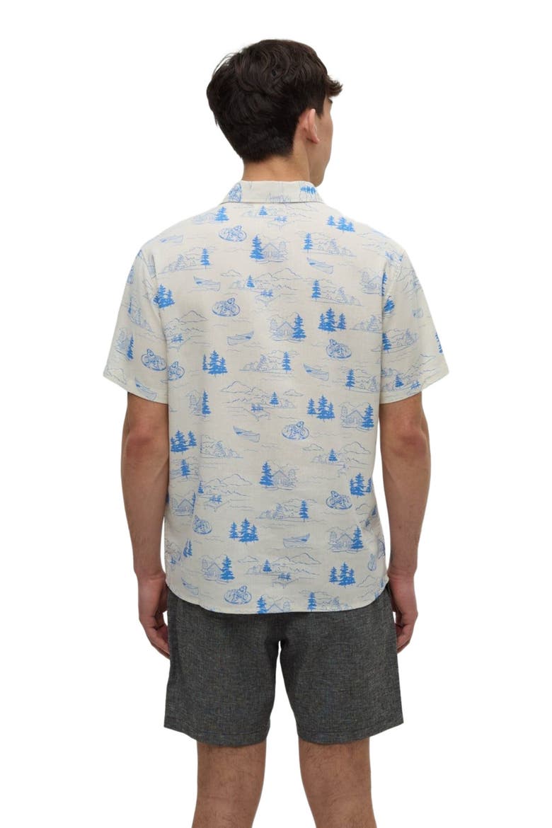 Redwood Shirt, Alternate, color, WhiteOakHeather/Lake Sasquatch