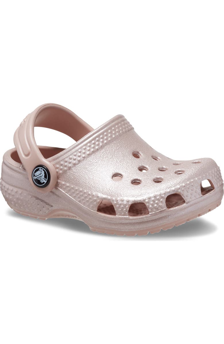 CROCS Littles Shimmer Clog, Main, color,