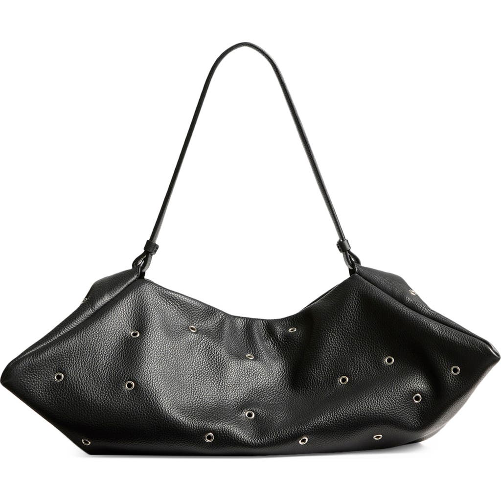 Altuzarra Origami Grommet Studded Leather East/west Bag
