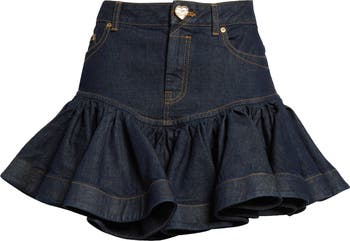 【送料&関税込】Zimmermann denim Frill Mini Skirt Zimmermann 'denim Frill Mini' Skirt | italist