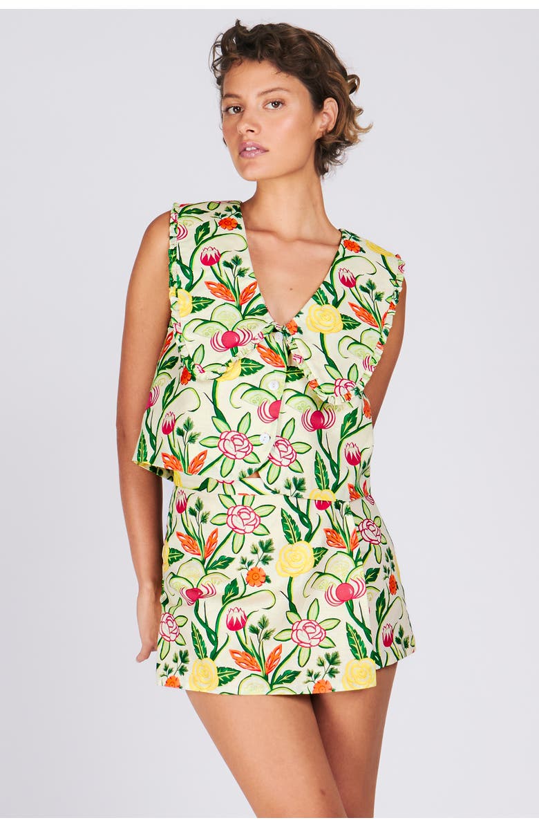 RACHEL ANTONOFF Sid Skort, Alternate, color, Crudite