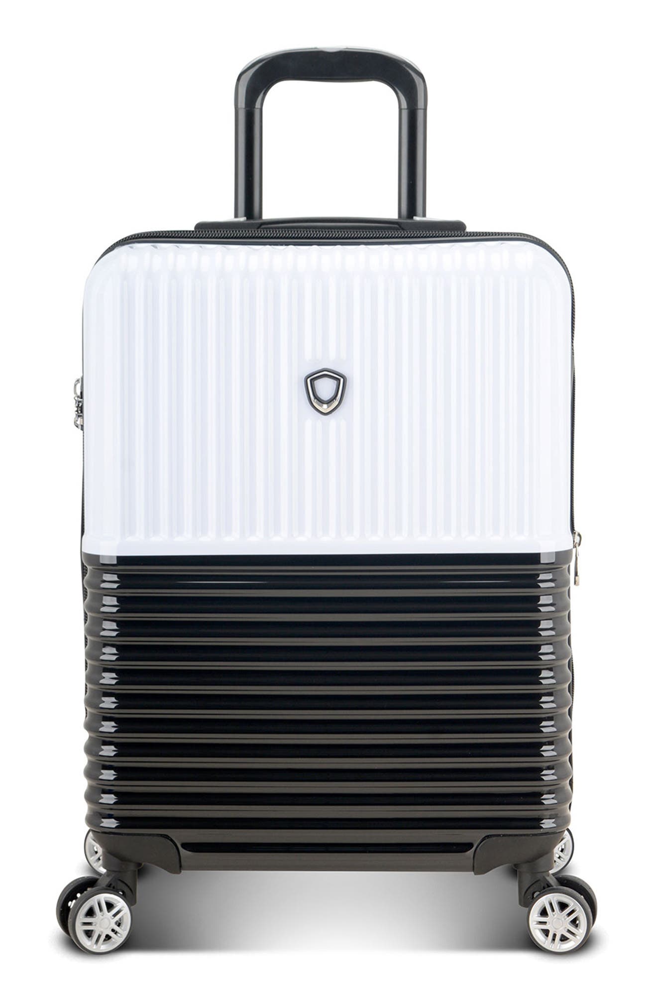 TRAVELERS CHOICE Jericho 21" 2-Tone Durable Hardside Spinner, Main, color, 