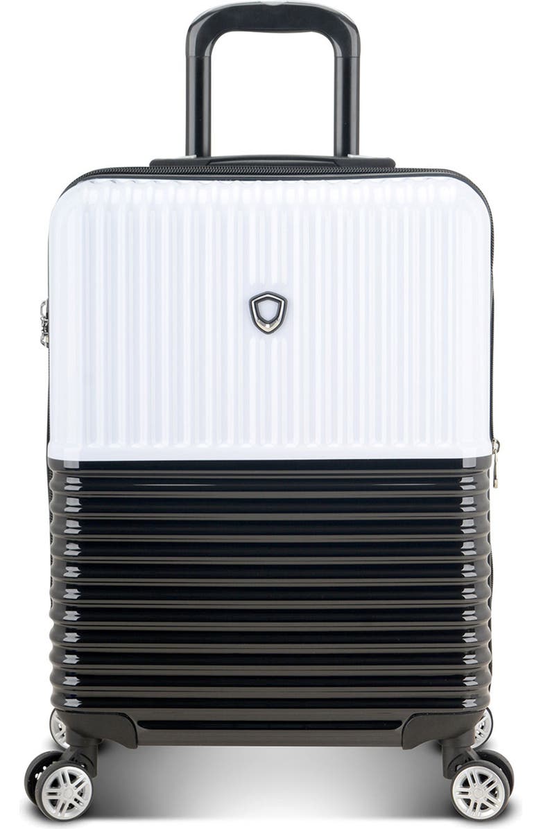 TRAVELERS CHOICE Jericho 21" 2-Tone Durable Hardside Spinner, Main, color,