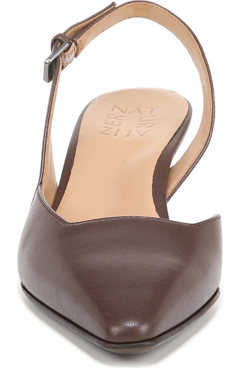 Naturalizer Dalary Slingback Pump - Wide Width Available, Alternate, color, Mocha Leather
