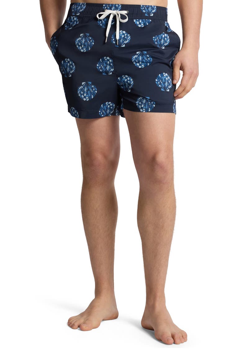 Classic Charles 4" Swim Trunk, Alternate, color, Navy