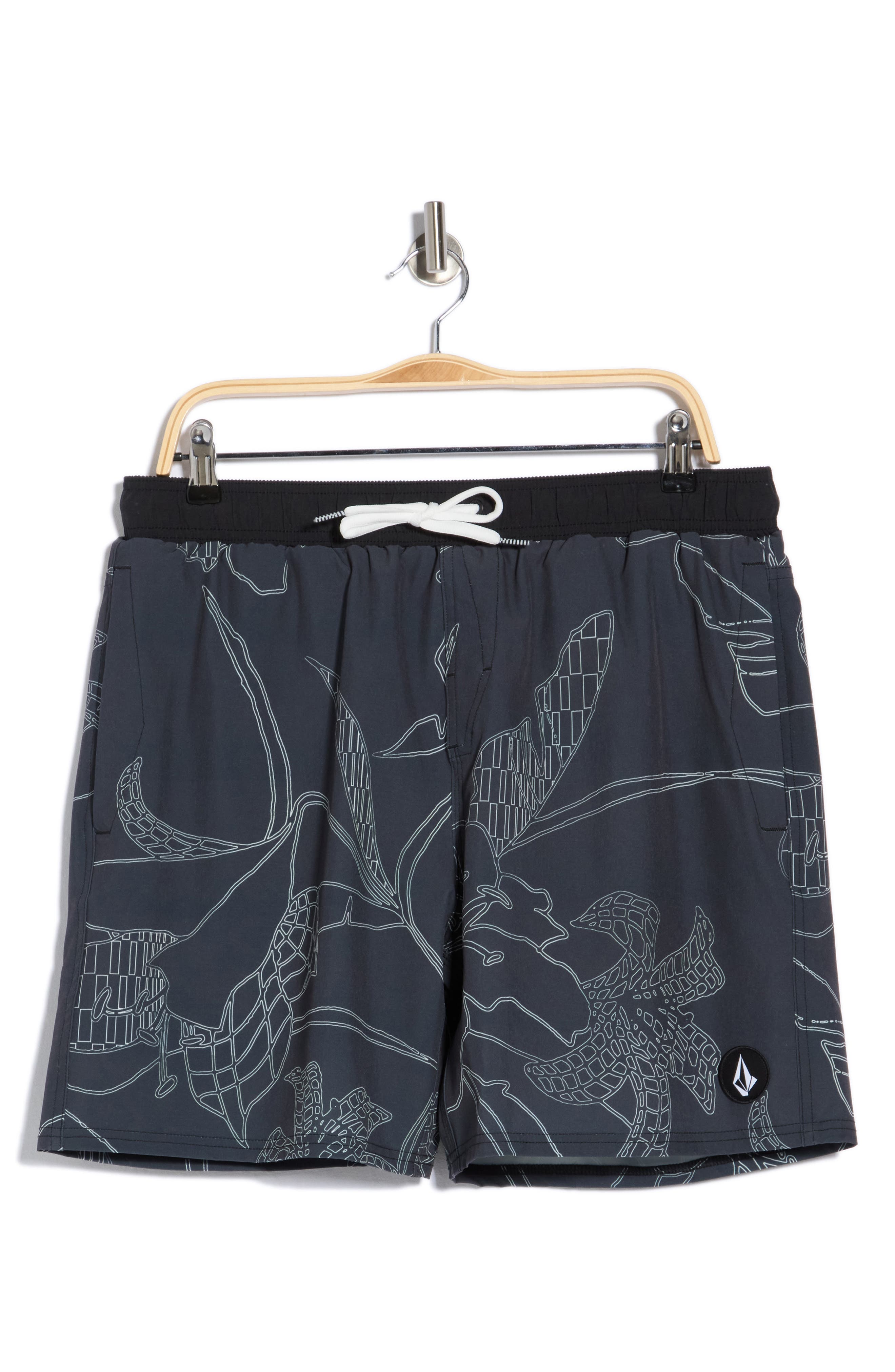 Volcom Manic Print Swim Trunks