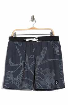Volcom Manic Print Swim Trunks