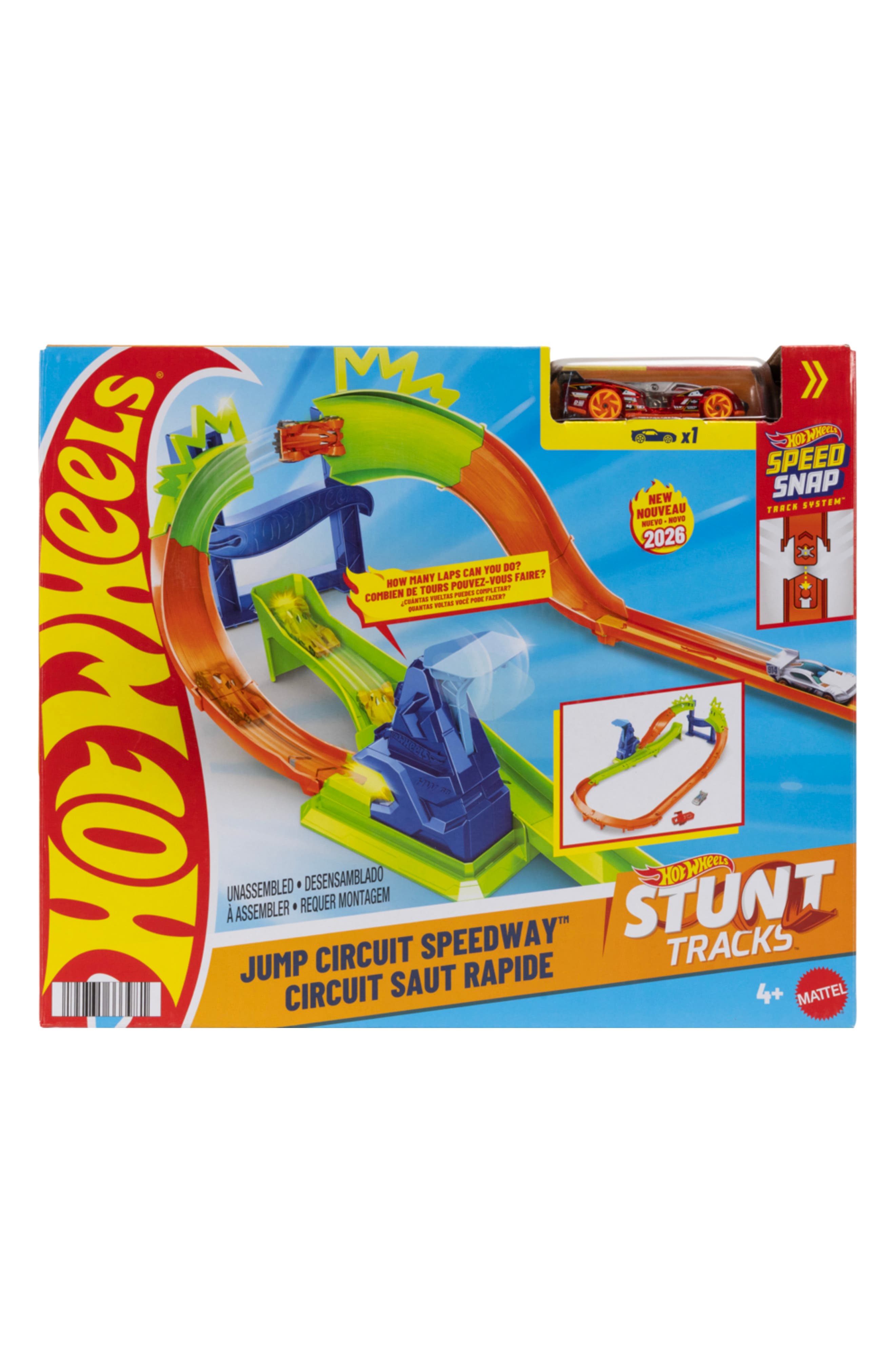 Hot Wheels Stunt Tracks Jump Circuit Speedway | Nordstromrack
